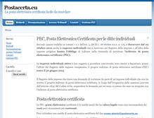 Tablet Screenshot of postacerta.eu